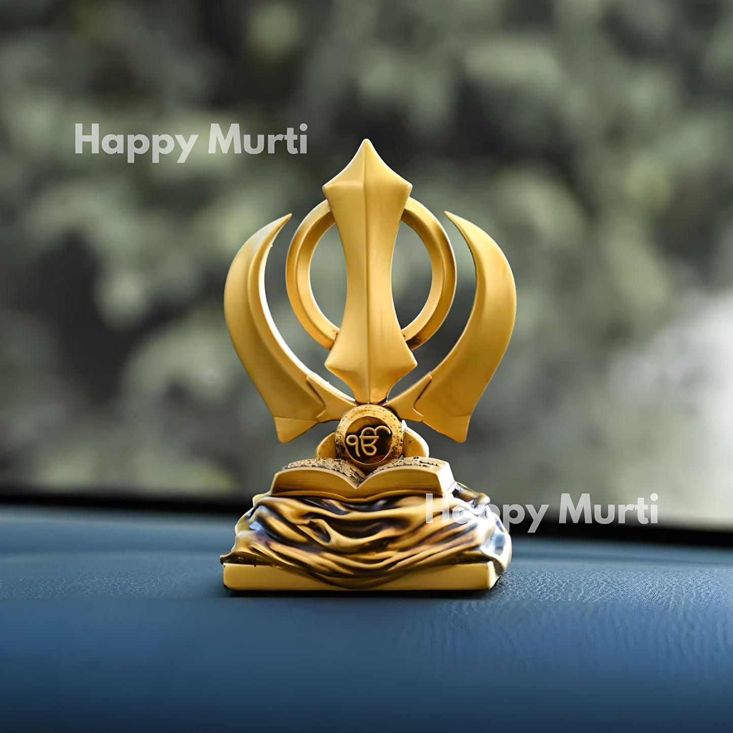 Symbol Khanda Sahib Statue for Car Dashboard⚜️